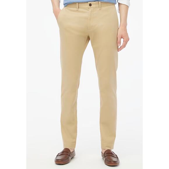 J Crew Khaki Slim-fit flex chino pant Mens Size 31X32 $80 - Picture 1 of 9